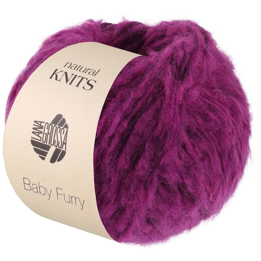 Baby Furry – Kuscheliges Pelzeffektgarn aus Babyalpaka, Merino & Baumwolle